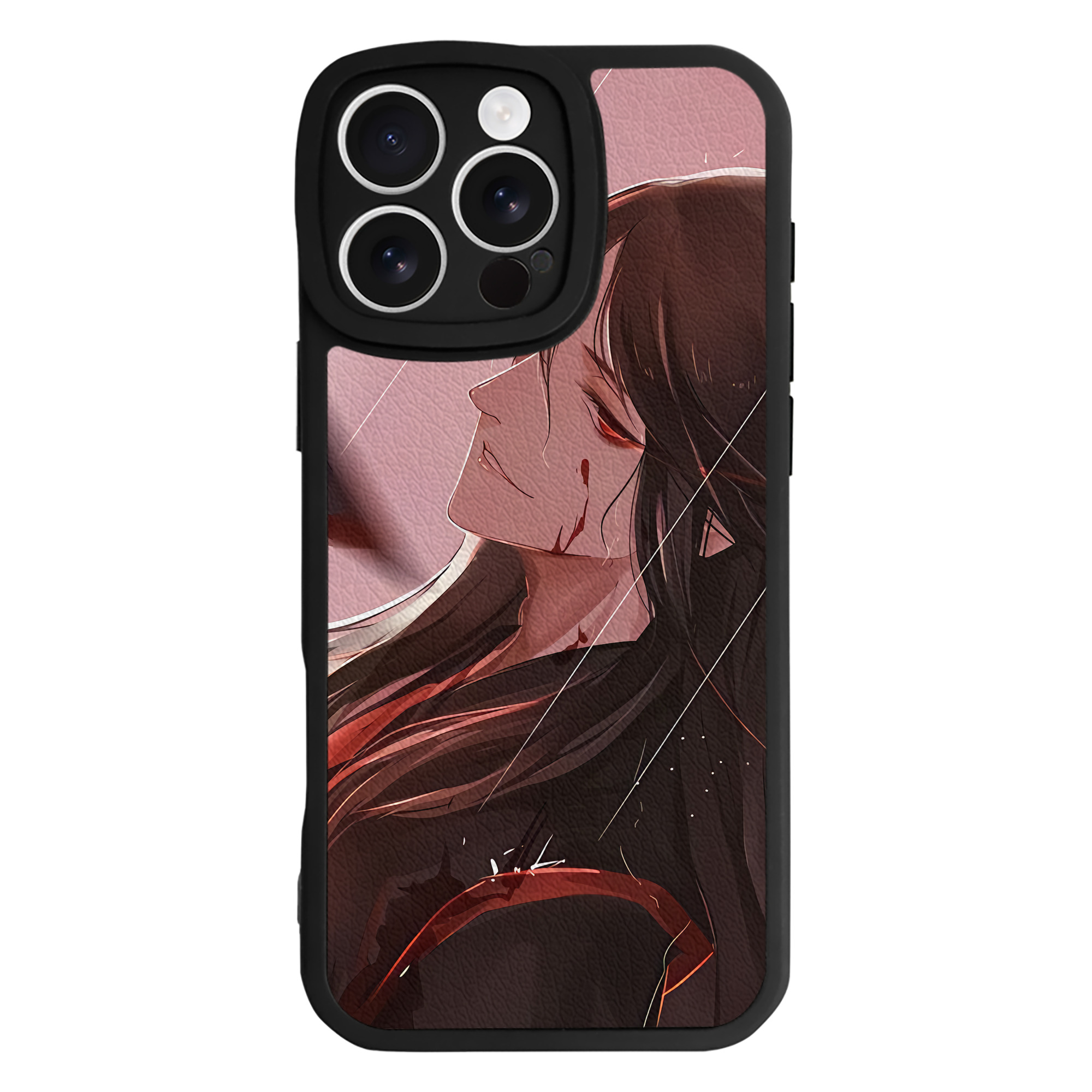 （画像用） 刀剣乱舞 Touken Ranbu 【iPhone 16シリーズ対応】シリコンスマホケース（レザー調） 材質：シリコン